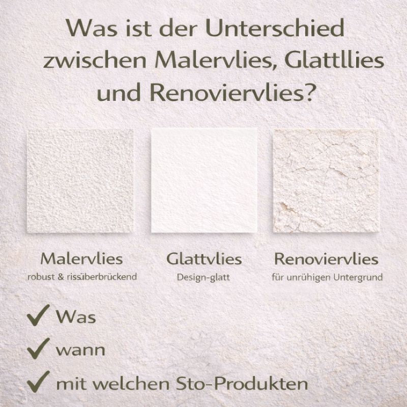 Glasvlies Oder Malervlies